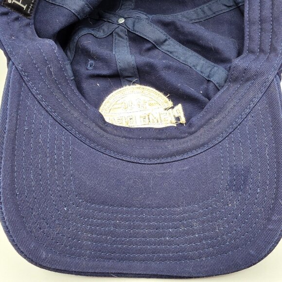 Fahrenheit Pismo Beach Mens Adjustable Blue Baseball Cap Adjustable Hat Casual - Picture 8 of 9